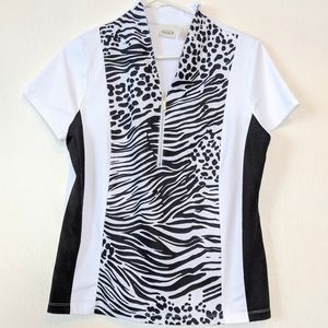 🍓Chico's Zenergy Golf Polo Shirt small